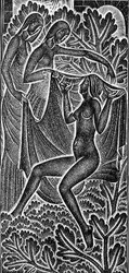 ‘Ik ben zwart maar mooi’ (Nigra Sum Sed Formosa), illustratie uit ‘Het Hooglied’ (Canticum Canticorum Salomonis), 1929