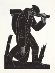 Westward Hoe!, naar een tekening van David James