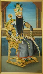 Fath Ali Shah, de tweede Qajar koning van Perzië ...