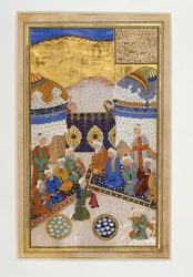 Majnun herkend door Layla