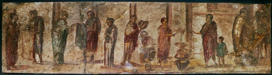 Mensen in de stad, straatbeeld