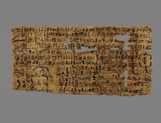 Talisman tegen koorts, uit Deir el-Medineh20e dynastie ...