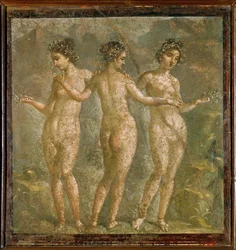 De drie gratiën, Euphrosyne, Thalia en Aglaia