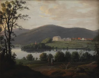 Uitzicht op Bogstad in Noorwegen
