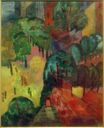Parijse stadslandschap