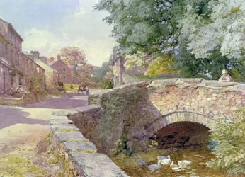 Llanegryn, Noord-Wales (schilderij)