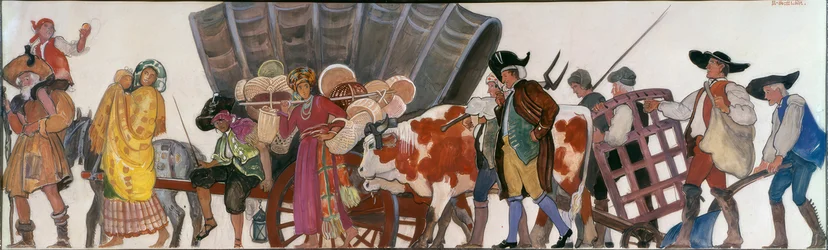 Parade, Roma en boeren