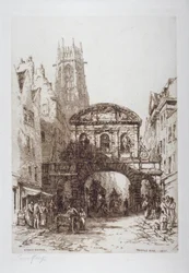 Temple Bar, Londen, 1877