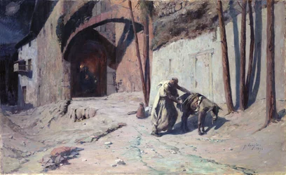 De Vlucht naar Egypte of, Jozef die een Pak op zijn Ezel Zet, 1894