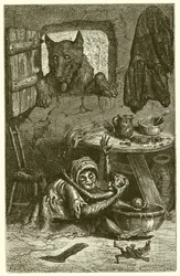 De verpleegster en de wolf