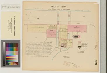 Marley Mill, Little Elkton Creek, Maryland, Hexamer Algemene Onderzoeken, 1867