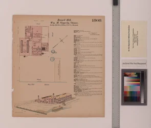 Record Mill, Elkton, Maryland, Hexamer Algemene Onderzoeken, 1884
