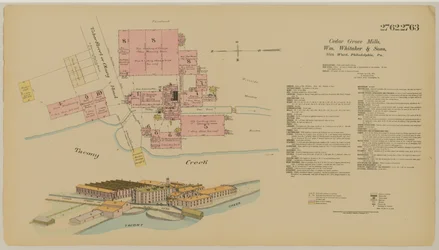Tabor St. en Olney Road, Hexamer General Surveys, 1894