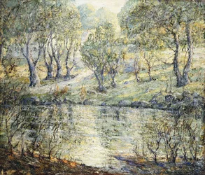 Pad naar de rivier