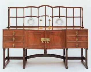 Buffet met bordenstandaard, 1915