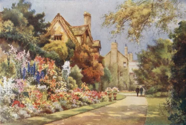 De Cottages, Worcester College Gardens