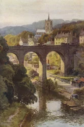 De Historische Oude Stad van Knaresborough