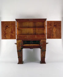 Secretaire schrijftafel