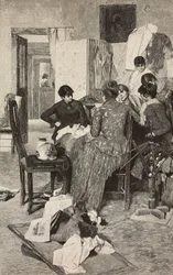 El me dise la so rossa, vrouw die brief leest