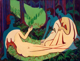 Naakten in het Bos (grote versie)