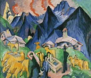 Alpleben, Drieluik, 1918