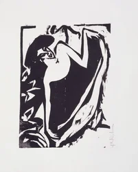 Danseres met Opgeheven Rok, 1909