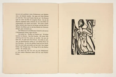 Das Stiftsfräulein und der Tod. Illustraties voor een roman van Alfred Doeblin