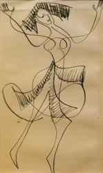 Extatische danseres