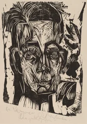 Hoofd van Dr. Robert Binswanger (de Student)
