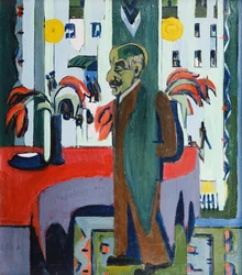 Max Liebermann in zijn Atelier, 1926