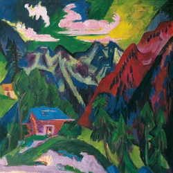 De Klosters, c.1923 (olieverf op doek)