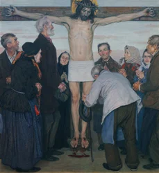 Zie, Jezus heeft de Hand