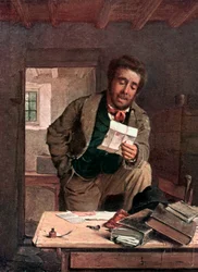 De erfenis (kleurenlitho)