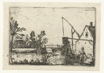 Boerderij bij een kanaal
