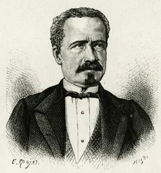 Portret van de President van Ecuador van 1875 tot 1876, Don Antonio Borrero