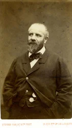 Eugène Pottier door Étienne Carjat