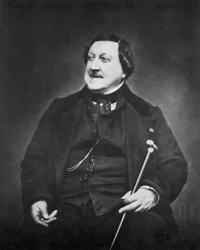 Gioachino Rossini, Italiaanse componist, ca. 1865