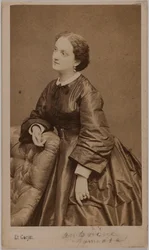 Portret van Antonine (Marie Pélissé, genaamd), 1836-1900, actrice