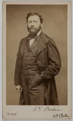 Portret van Hippolyte Babou (of Jean-sans-Peur), (1824-1878), (letterkundige)