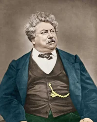 Portret van Alexandre Dumas Père door Carjat.