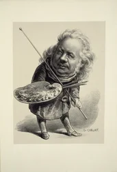Portret van Honoré Daumier