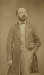 Portret van de componist François Bazin 1816-1878, ca. 1760