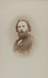 Portret van de pianist en componist Émile Prudent 1817-1863, ca. 1860
