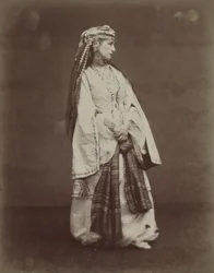 Sarah Bernhardt in "Zaire" door Voltaire