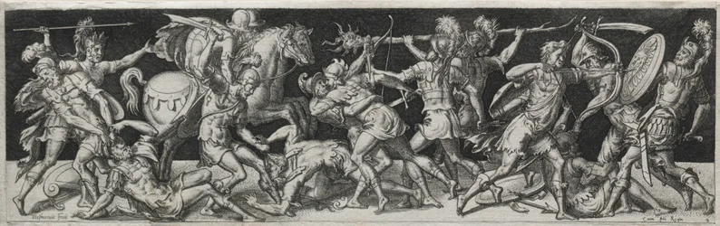 Gevechten en triomfen, waarschijnlijk 1560s