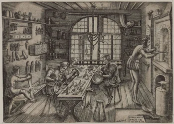 Goudsmidwinkel, 1576