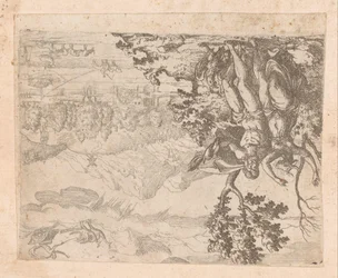 Landschap met Mercurius die Argus doodt