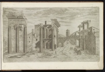 Ruïnes op het Forum van Nerva