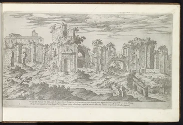 Ruïnes van de Thermen van Titus te Rome