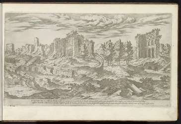 Ruïnes van de Thermen van Trajanus te Rome